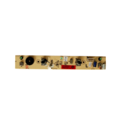 Electronic board, control module front