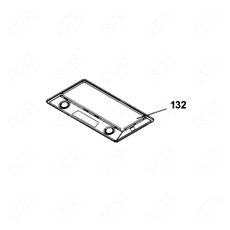 FRAME (REFERENCE 132) EXTRACTOR HOOD - 4055039467