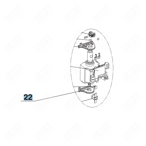 INF CTZ PUMP HOLDER COFFEE MAKER, ESPRESSO - 505326