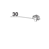 Transparent hose guide
