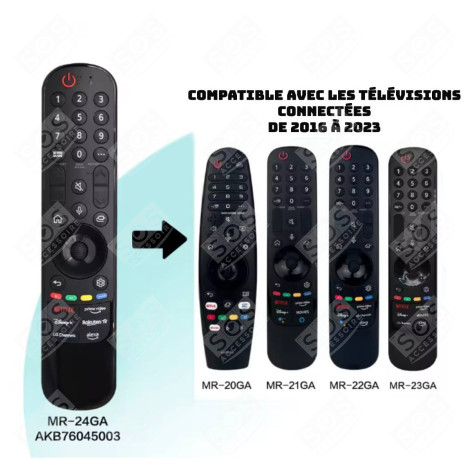 REMOTE CONTROL MR24GA TELEVISIONS / TVS - AKB76045003