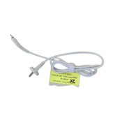 Brush power cable with connector