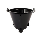 Filter holder with damper