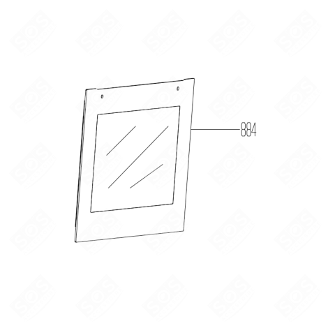 EXTERNAL WINDOW GAS / ELECTRIC OVENS - 210444521