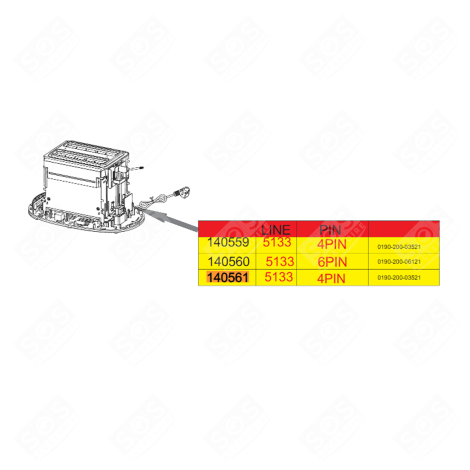 HEATING UNIT (REFERENCE 140561) SMALL HOUSEHOLD APPLIANCE - 696891327