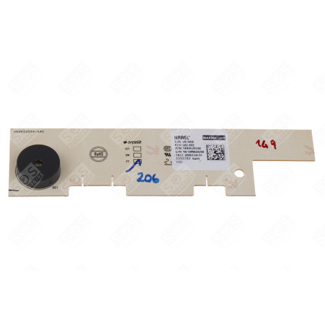 ELECTRONIC BOARD, DISPLAY MODULE DISHWASHER - 1899630200