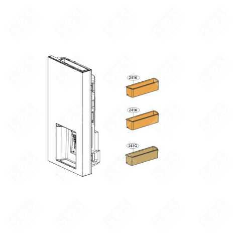 BALCONY (REFERENCE 241G) REFRIGERATOR, FREEZER - AAP74271349
