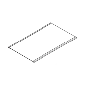 Glass shelf, vegetable compartment