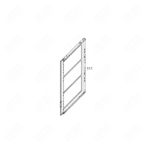 SIDE PANEL GAS / ELECTRIC OVENS - 405548078, 4055480786