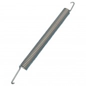 Straight door spring