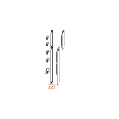 Refrigerator door seal (reference 27.3)