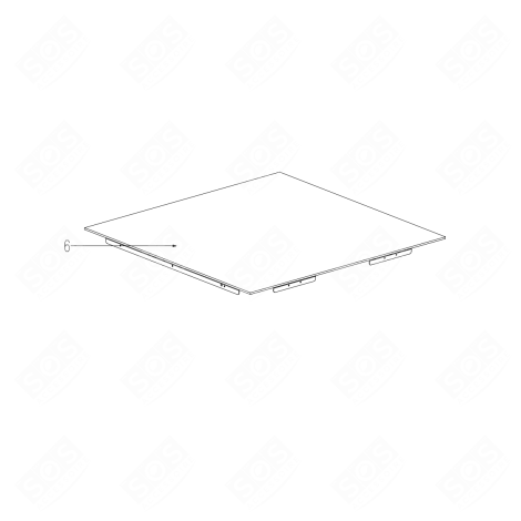 VITRO TOP (REFERENCE 6) ELECTRIC / GAS HOBS - 4490262126, C00924851