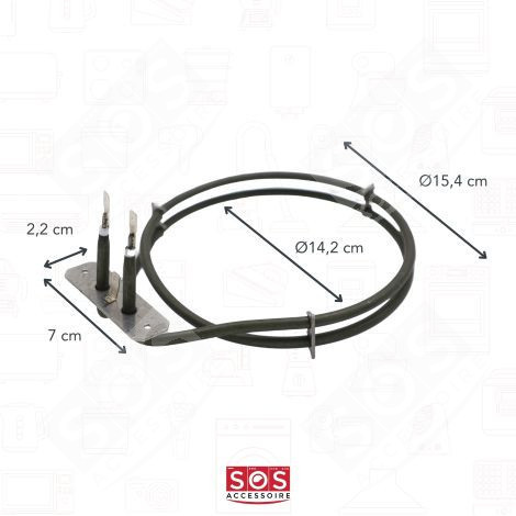 1600W CIRCULAR HEATING ELEMENT GAS / ELECTRIC OVENS - 262900067