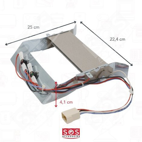 RÉSISTANCE 2300W TUMBLE DRYER - C00282396, 482000023191