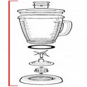 Complete blender jug