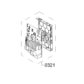Electronic card, Power module (reference 321)