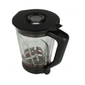 Original glass blender with measurements