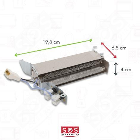 2000W HEATING ELEMENT TUMBLE DRYER - 2969800300, 2957500300