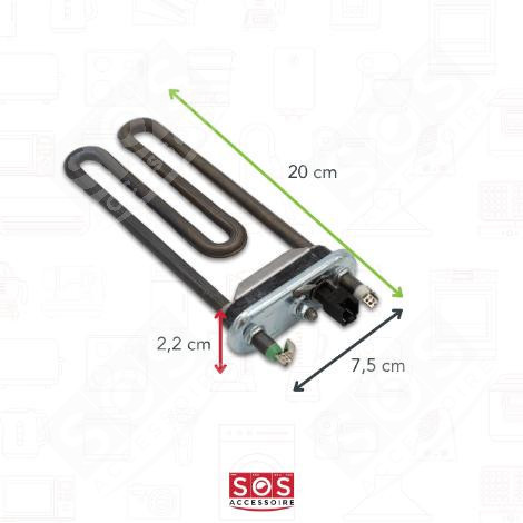 HEATING ELEMENT 1,700W WITH SENSOR WASHING MACHINES - C00112578