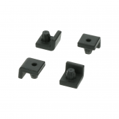 Rubber pan support foot (original)