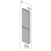 Door (refrigerator part reference 231A)