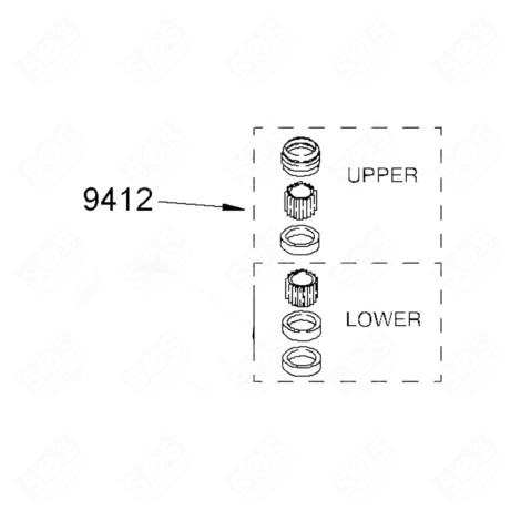 BEARING WASHING MACHINES - 481952018019
