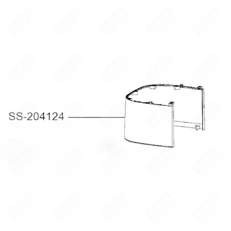 LOWER CASING ELECTRIC FRYERS - SS-204124