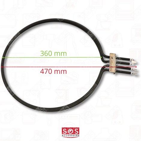 RÉSISTANCE CIRCULAIRE TUMBLE DRYER - 481925928395