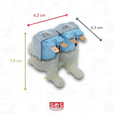 2-WAY SOLENOID VALVE WASHING MACHINES - 2901250100, 41013615 