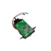 Electronic control board with button