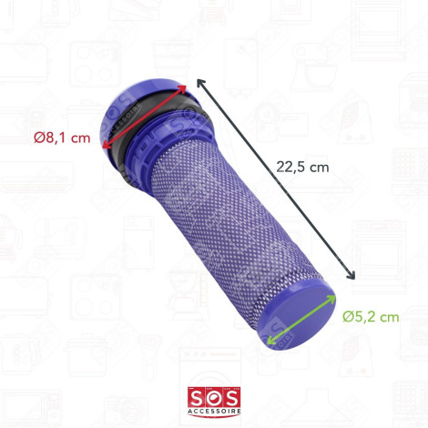 PRE MOTOR FILTER VACUUM CLEANER  - 923413-01