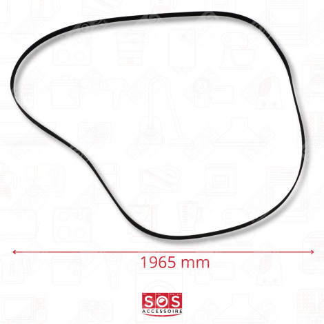 1965H8 DRIVE BELT TUMBLE DRYER - 57X0313