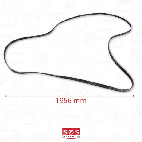 1956PH7 DRIVE BELT TUMBLE DRYER - 00117448, 562038