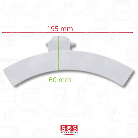 COMPATIBLE DOOR HANDLE WASHING MACHINES - 4055137402