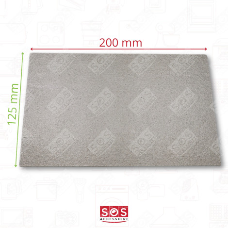 PLAQUE MICA À DÉCOUPER 200 X 1 MICROWAVE OVENS - 23401, PSA522