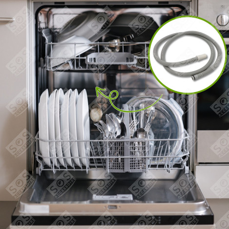 DRAIN HOSE 2.30M DISHWASHER - 00668114