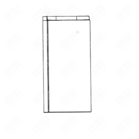 DOOR (FREEZER SECTION) REFRIGERATOR, FREEZER - EBZ64663344