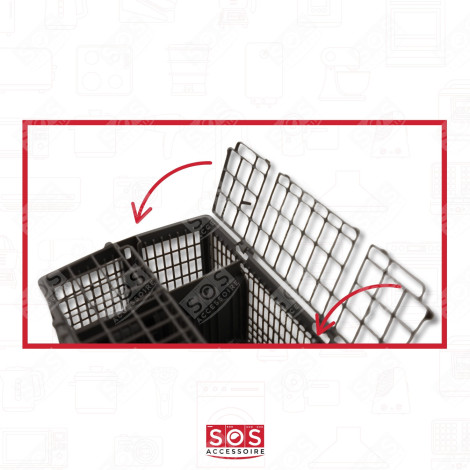 CUTLERY BASKET 23*15*12/21CM DISHWASHER - 11018806, 11057829
