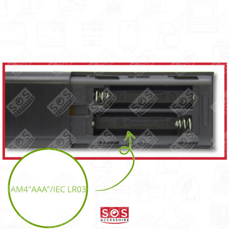 TÉLÉCOMMANDE D'ORIGINE 160 X 3 TELEVISIONS / TVS - BN59-01358B