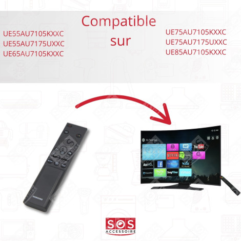 TÉLÉCOMMANDE D'ORIGINE 160 X 3 TELEVISIONS / TVS - BN59-01358B