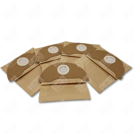 BOX OF 5 PAPER BAGS VACUUM CLEANER  - 69043220, 6.904-322.0