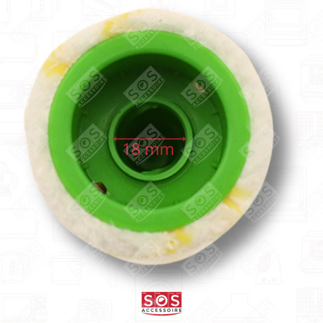 YELLOW ROLLER SET STEAM CLEANER - 2.055-006.0