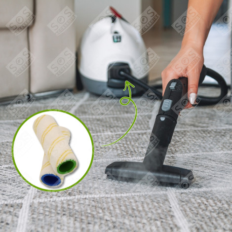 YELLOW ROLLER SET STEAM CLEANER - 2.055-006.0