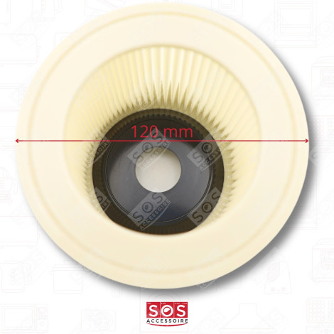 CYLINDRICAL FILTER CARTRIDGE VACUUM CLEANER  - 6.414-552.0, 64145520