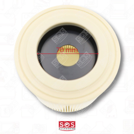 CYLINDRICAL FILTER CARTRIDGE VACUUM CLEANER  - 6.414-552.0, 64145520