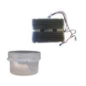 Set of thermo electric module with original thermo conductive paste