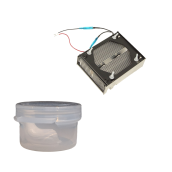 Set of thermo-electric module with original thermo-conductive paste