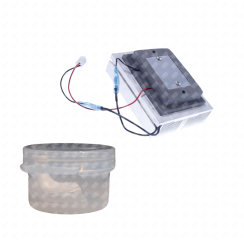 Set of thermo electric module with original thermo conductive paste