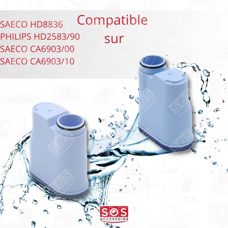 SET OF 7 WATER FILTERS COFFEE MAKER, ESPRESSO - 421946039401, 421944050461