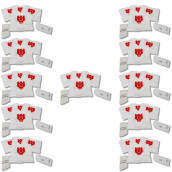 Set of 11 boxes of 4 synthetic FJM compatible dust bags